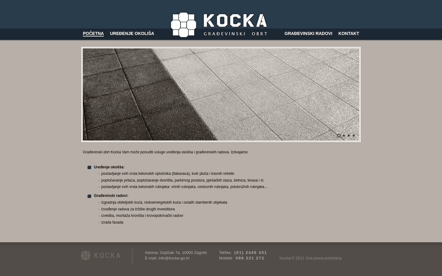Primjer zastarjele hrvatske web stranice bez cookie bannera
